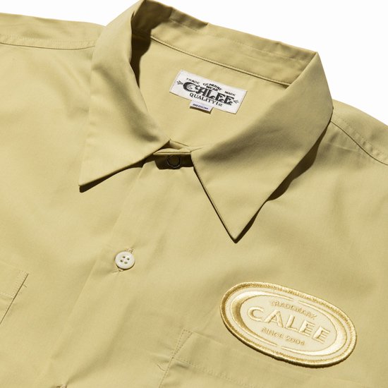 CALEE】T/C BROAD S/S WORK SHIRT【ワークシャツ】 - ONE'S FORTE