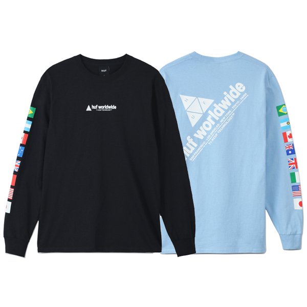 HUF】FLAG UNION L/S TEE【ロングスリーブTシャツ】 - ONE'S FORTE