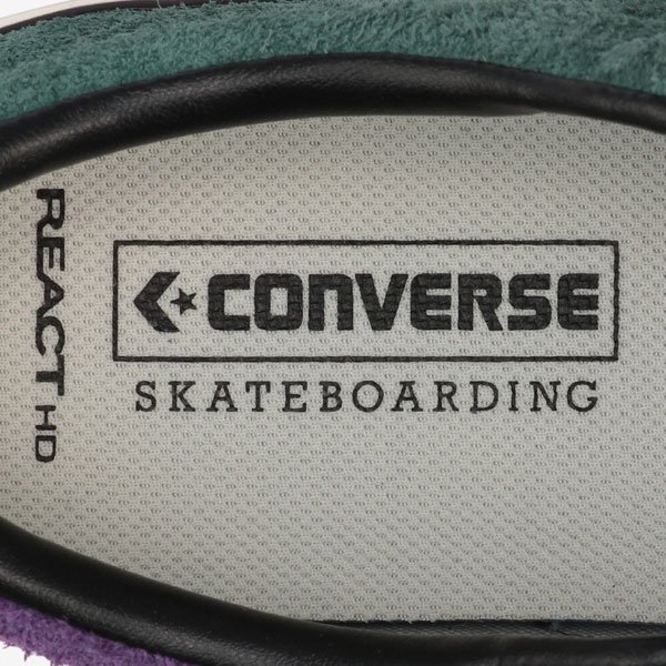 CONVERSE SKATEBOARDING PRORIDE SK OX + GREEN/RED/PURPLE