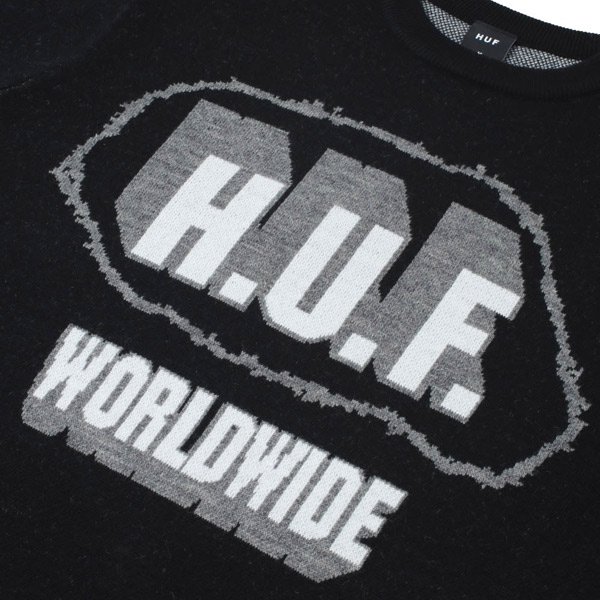 HUF】H.U.F. CREW SWEATER【クルーセーター】 - ONE'S FORTE | ONLINE 