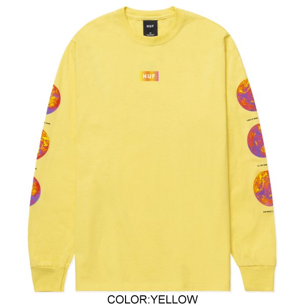 HUF】CLIMATE MELTDOWN L/S TEE【ロングスリーブTシャツ】 - ONE'S