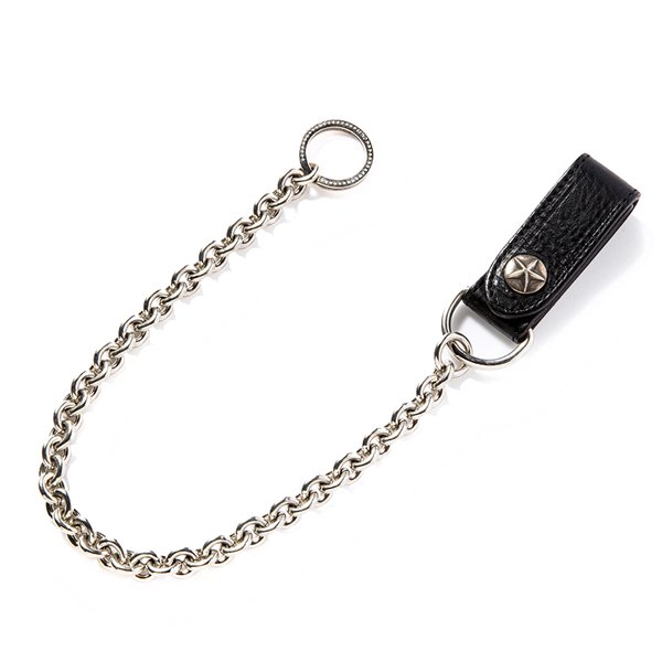 CALEE】SILVER STAR CONCHO LEATHER WALLET CHAIN 【ウォレット 