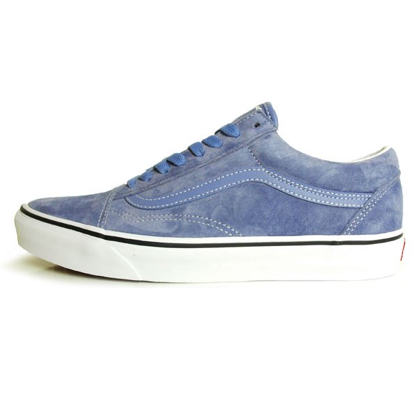 Vans blue hotsell suede shoes