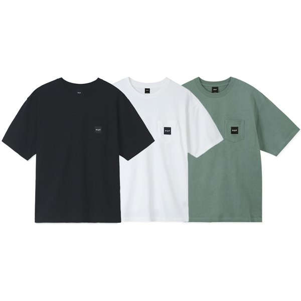 HUF】BOX LOGO POCKET S/SL TEE【ポケTシャツ】- ONE'S FORTE | ONLINE