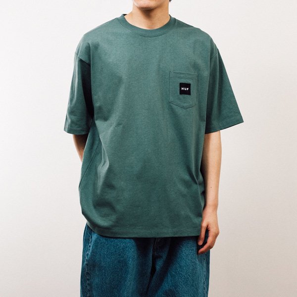 HUF】BOX LOGO POCKET S/SL TEE【ポケTシャツ】- ONE'S FORTE | ONLINE