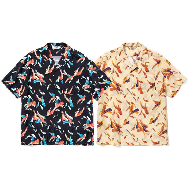CALEE】ALLOVER FEATHER PATTERN S/S SHIRT【オープンシャツ】 - ONE'S ...