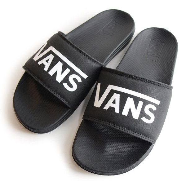 Vans 2025 black slides