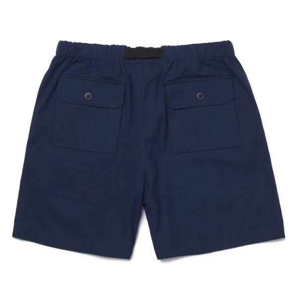 HUF WDS EASY SHORTS NAVY Lショートパンツ - ショートパンツ