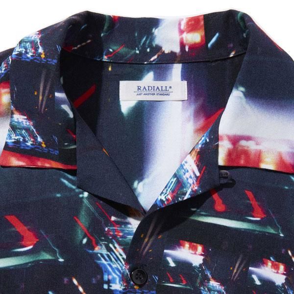 RADIALL/ラディアル】LOW AND SLOW- OPEN COLLARED SHIRT S/S
