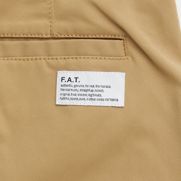 FAT】POLYCROP PANTS【テーパードパンツ】 - ONE'S FORTE | ONLINE STORE