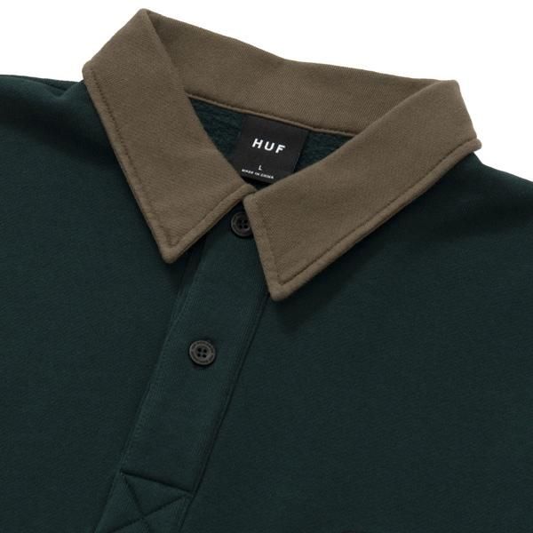 HUF】ELLIPSE LOGO POLO FLEECE【ポロスウェット】 - ONE'S