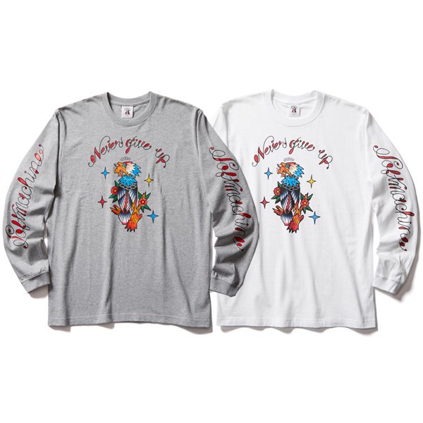 【SOFT MACHINE】NEVER GIVE UP L/S TEE【ロンティー】