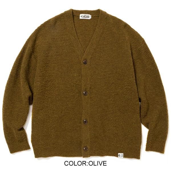 【CALEE/キャリー】7GAUGE BOUCLE KINT CARDIGAN【カーディガン】 - ONE'S FORTE | ONLINE STORE