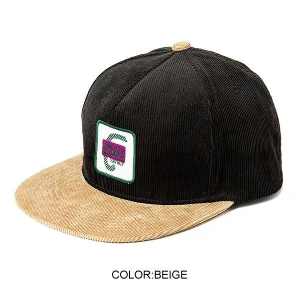 CALEE】CORDUROY TWO TONE WAPPEN CAP【コーデュロイキャップ