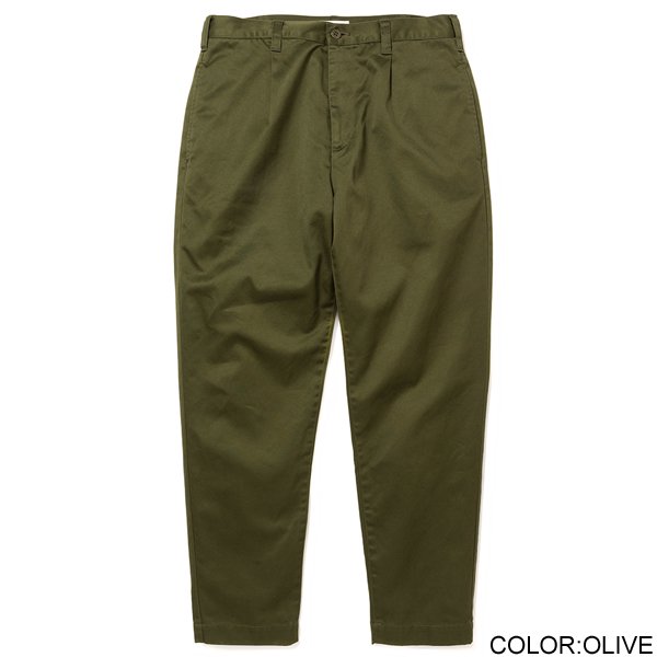 CALEE】WEST POINT ARMY CHINO PANTS【テーパードチノ】 - ONE'S FORTE 