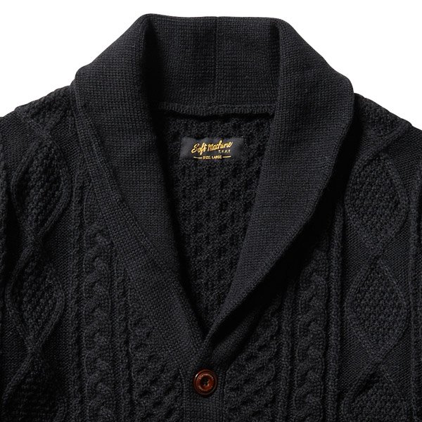 SOFT MACHINE/ソフトマシーン】CRUSE CARDIGAN (SHAWL COLLAR CARDIGAN)【カーディガン】 - ONE'S  FORTE | ONLINE STORE