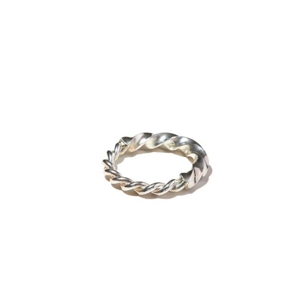 RADIALL TWIST - RING / SILVER