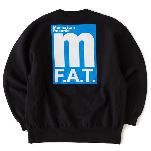 FAT Manhattan Records Sweat スエット トレーナー L FAT エフエイティー FANHATTAN Manhattan Records マンハッタン