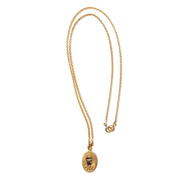 RADIALL MR.EASY - PLATE NECKLACE / 18K PLATED