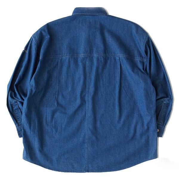 FAT エフエーティー デニムシャツ TACK D FAT】TACK D L/S SHIRTS【デニムシャツ】 - ONE'S FORTE