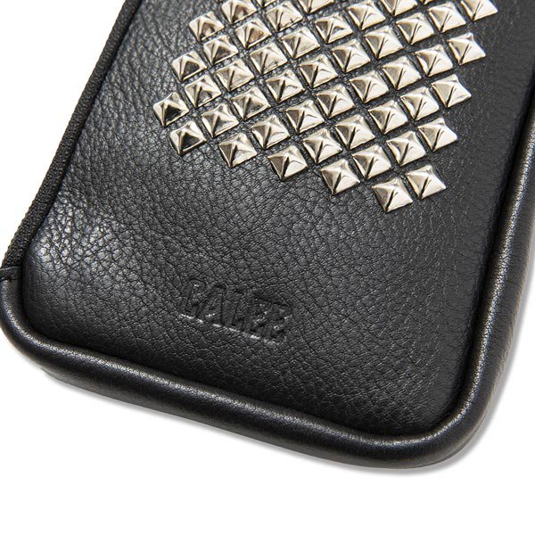 CALEE STUDS LEATHER MULTI POUCH