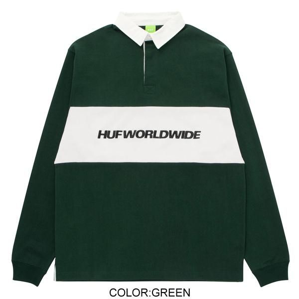 HUF】WORLDWIDE RUGBY SHIRT【ラガーシャツ】 - ONE'S FORTE | ONLINE 