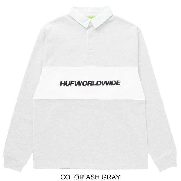 HUF】WORLDWIDE RUGBY SHIRT【ラガーシャツ】 - ONE'S FORTE | ONLINE 