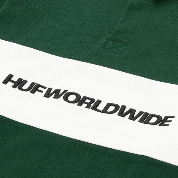 HUF】WORLDWIDE RUGBY SHIRT【ラガーシャツ】 - ONE'S FORTE | ONLINE 