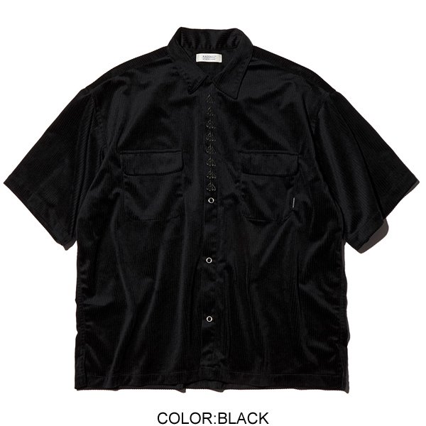 【RADIALL/ラディアル】WEST COAST - OPEN COLLARED SHIRT S/S【コーデュロイシャツ】 - ONE'S  FORTE | ONLINE STORE