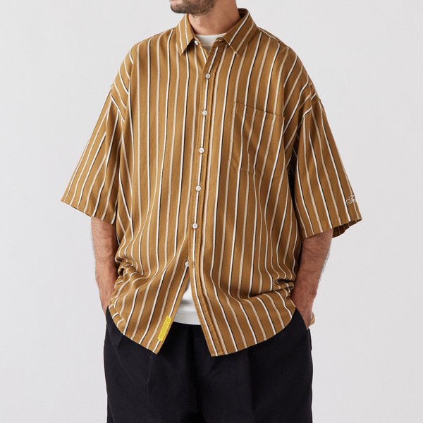 FAT】GIGALINE S/S SHIRTS【ビックシルエットシャツ】 - ONE'S FORTE | ONLINE STORE