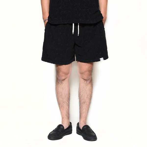 CALEE】ROSE PATTERN PILE JACQUARD SHORTS【ショーツ】 - ONE'S FORTE