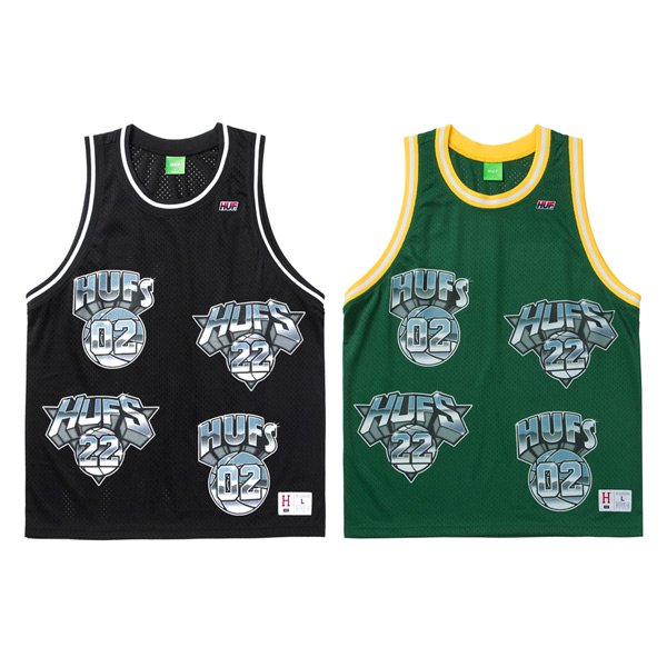 HUF】HUFS BASKETBALL JERSEY【バスケットボールシャツ】 - ONE'S