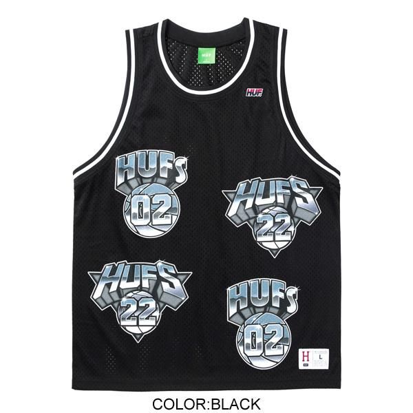 HUF】HUFS BASKETBALL JERSEY【バスケットボールシャツ】 - ONE'S