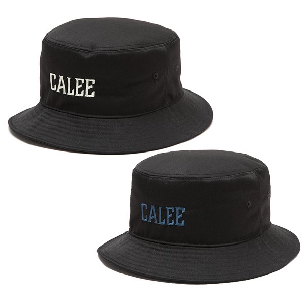 【CALEE】TWILL CALEE LOGO BUCKET HAT【バケットハット】
