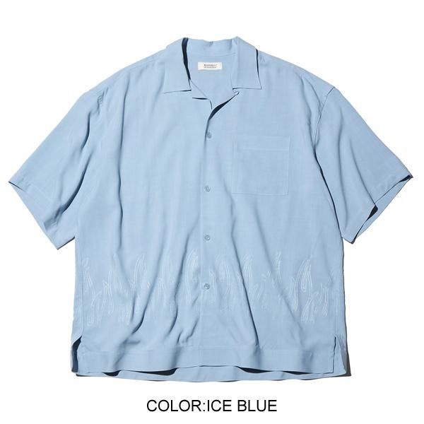 RADIALL/ラディアル】FLAMES - OPEN COLLARED SHIRT S/S【レーヨンシャツ】 - ONE'S FORTE |  ONLINE STORE