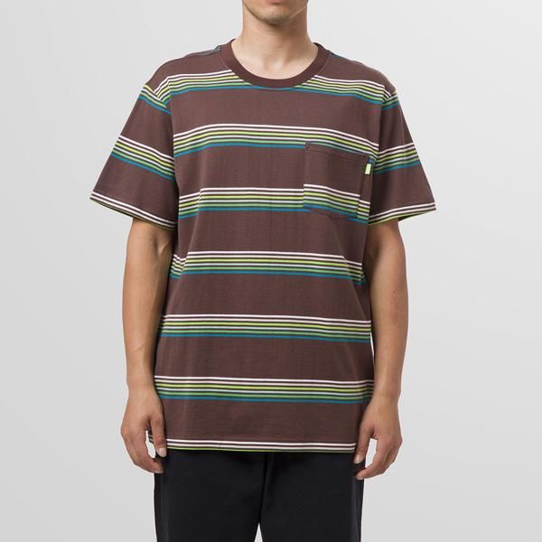 【HUF】BOLINAS STRIPE POCKET TEE【ボーダーポケットTシャツ】- ONE'S FORTE | ONLINE STORE