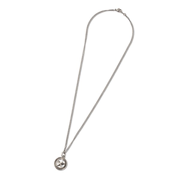 CALEE SILVER STAR CONCHO NECKLACE