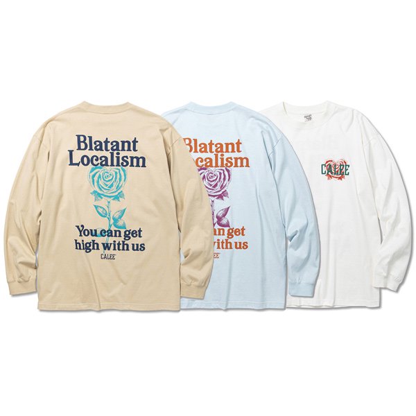 CALEE】DROP SHOULDER FIRST SIGHT L/S T-SHIRT【ワイドシルエット ...