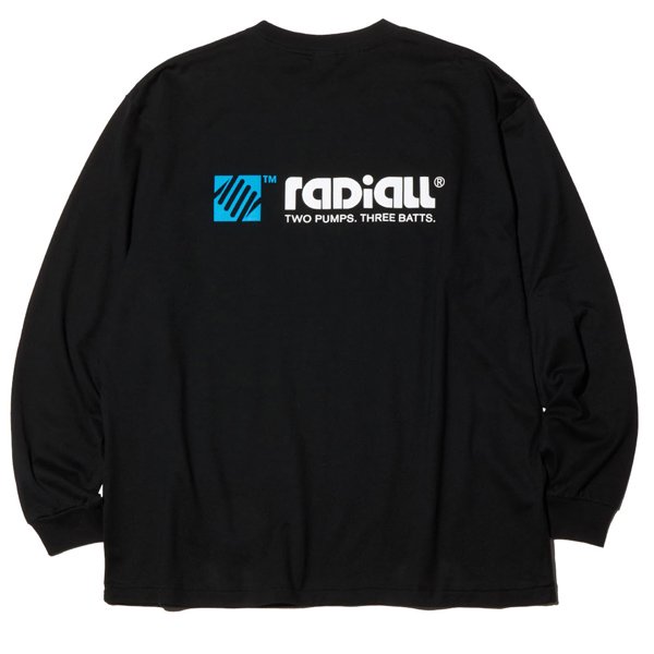 特別価格 RADIALL ラディアル L/S ボックスロゴ NECK CREW NECK CREW 