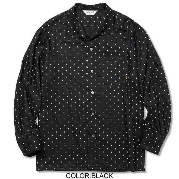 CALEE Original dot pattern S/S shirt - シャツ