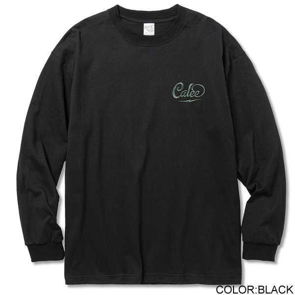 CALEE】DROP SHOULDER CALEE LOGO EMBROIDERY L/S T-SHIRT【ワイドシルエットロングスリーブTシャツ】  - ONE'S FORTE | ONLINE STORE