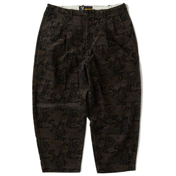 FAT】GIGASLEY PANTS (BLACK)【コーデュロイワイドパンツ】 - ONE'S