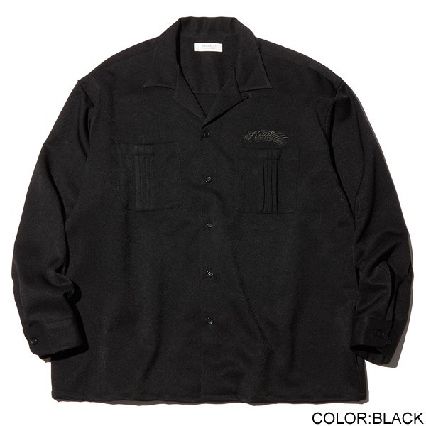 RADIALL/ラディアル】MONTE CARLO - OPEN COLLARED SHIRT L/S