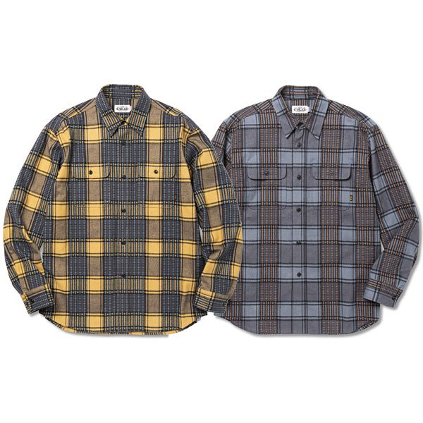 CALEE】DOBBY CHECK PATTERN L/S SHIRT【シャツ】 - ONE'S FORTE