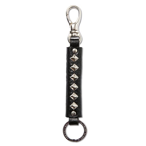 CALEE】STUDS LEATHER KEY RING Type A【キーリング】 - ONE'S FORTE