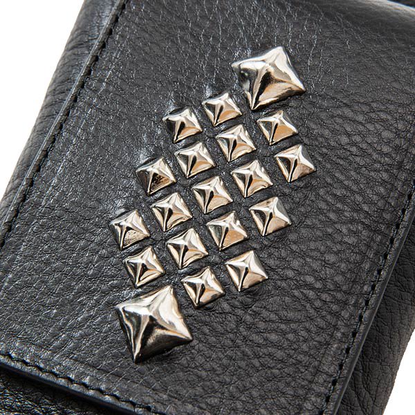 CALEE】STUDS LEATHER SMART PHONE SHULDER POUCH【ポーチ】 - ONE'S