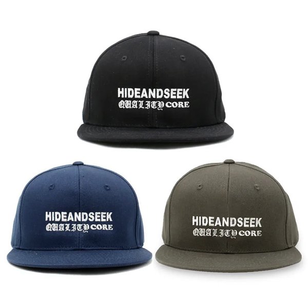 HideandSeek】HS QC BASEBALL CAP【スナップバックキャプ