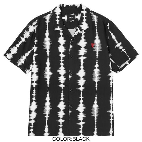 HUF SEISMOGRAM RESORT SHIRT レーヨン 半袖シャツ HUF SEISMOGRAM RESORT SHIRT レーヨン 半袖シャツ HUF