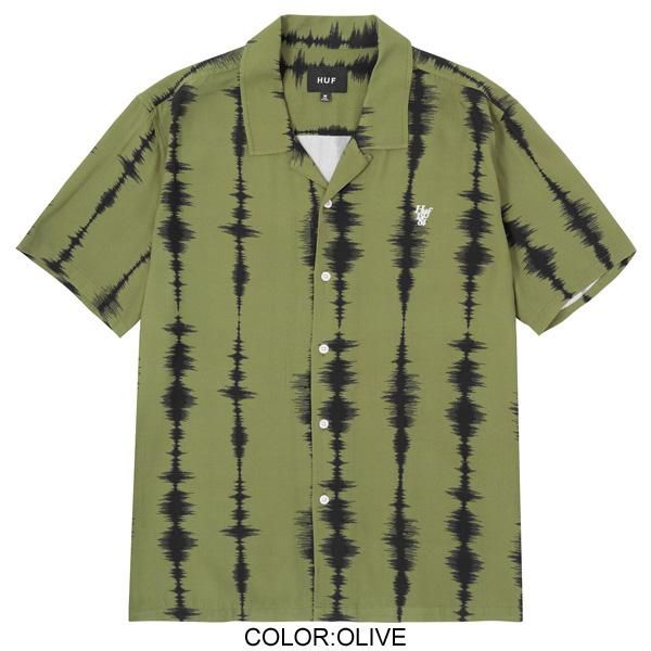 HUF SEISMOGRAM RESORT SHIRT レーヨン 半袖シャツ HUF SEISMOGRAM RESORT SHIRT レーヨン 半袖シャツ - メルカリ