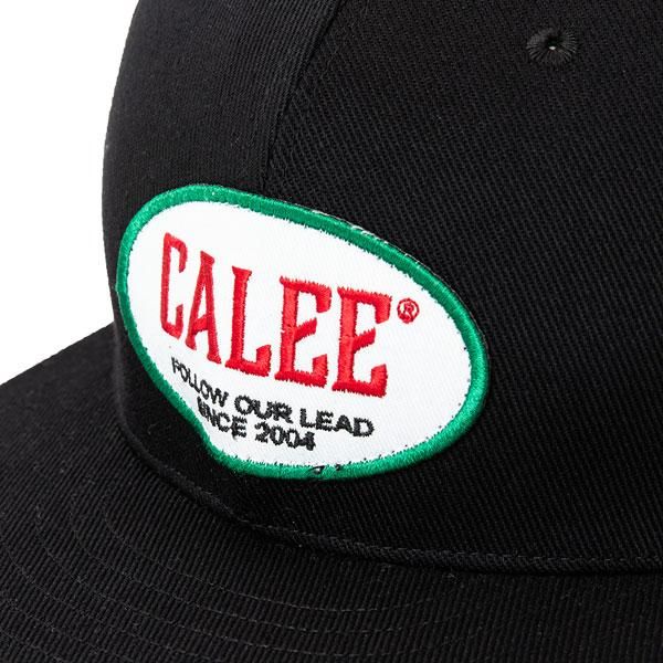 CALEE】CALEE LOGO CLASSIC WAPPEN TWILL CAP【キャップ